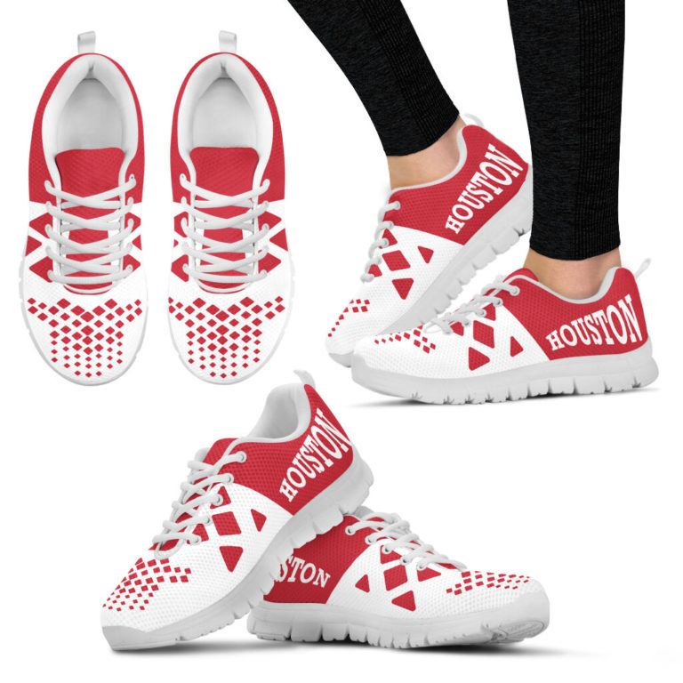Houston Cougars Breathable Running Shoes RBSNK214