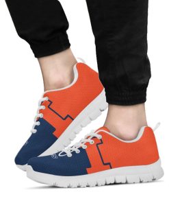 Illinois Fighting Illini Breathable Running Shoes – Sneakers