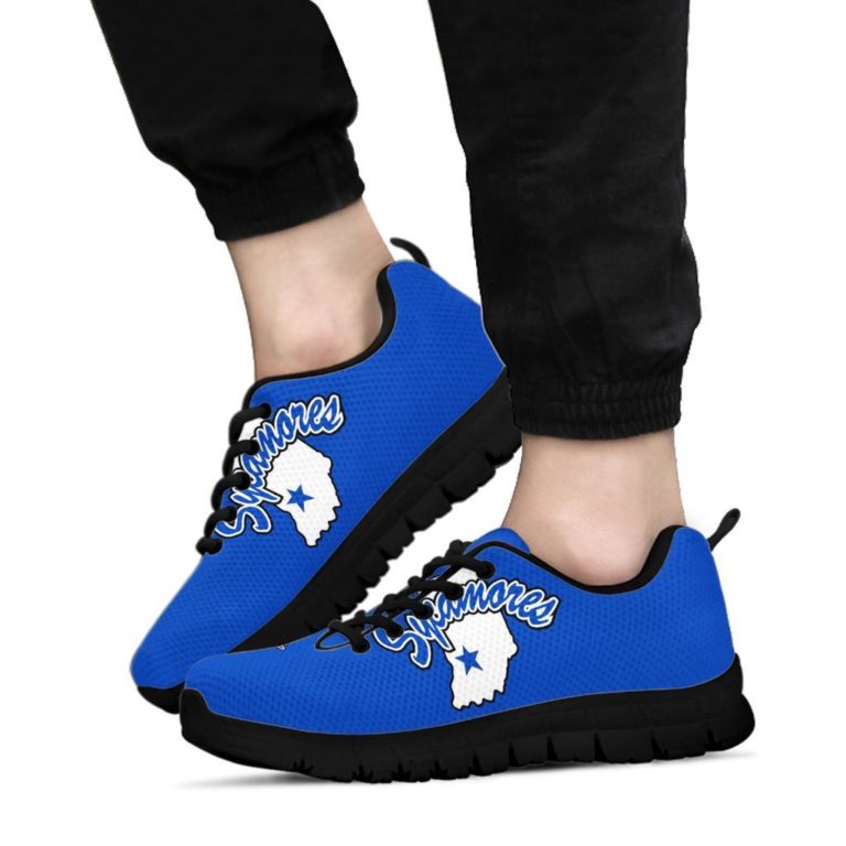 NCAA Indiana State Sycamores Breathable Running Shoes