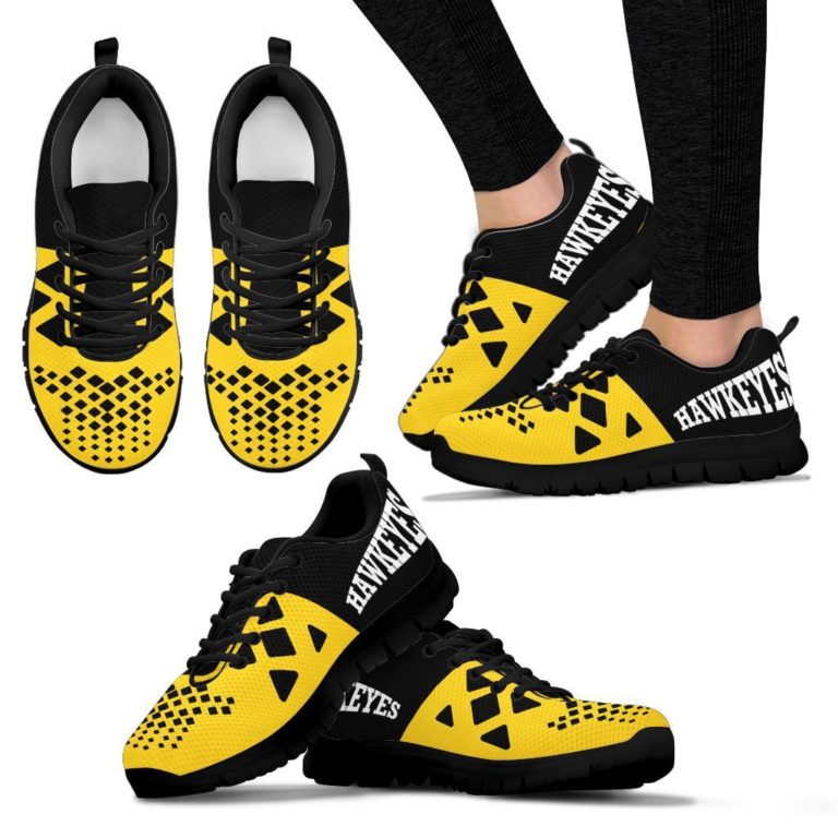 NCAA Iowa Hawkeyes Breathable Running Shoes RBSNK217