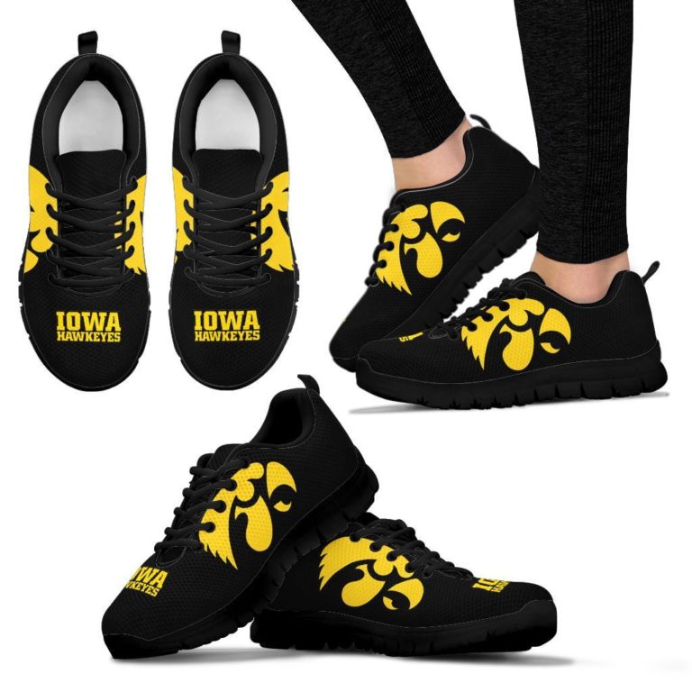 NCAA Iowa Hawkeyes Breathable Running Shoes – Sneakers