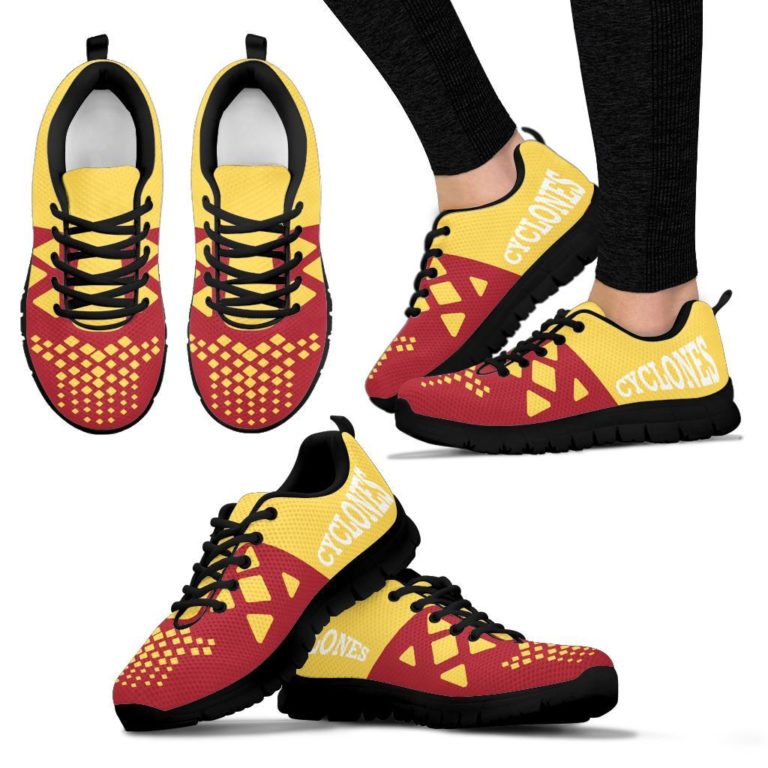 NCAA Iowa State Cyclones Breathable Running Shoes RBSNK214