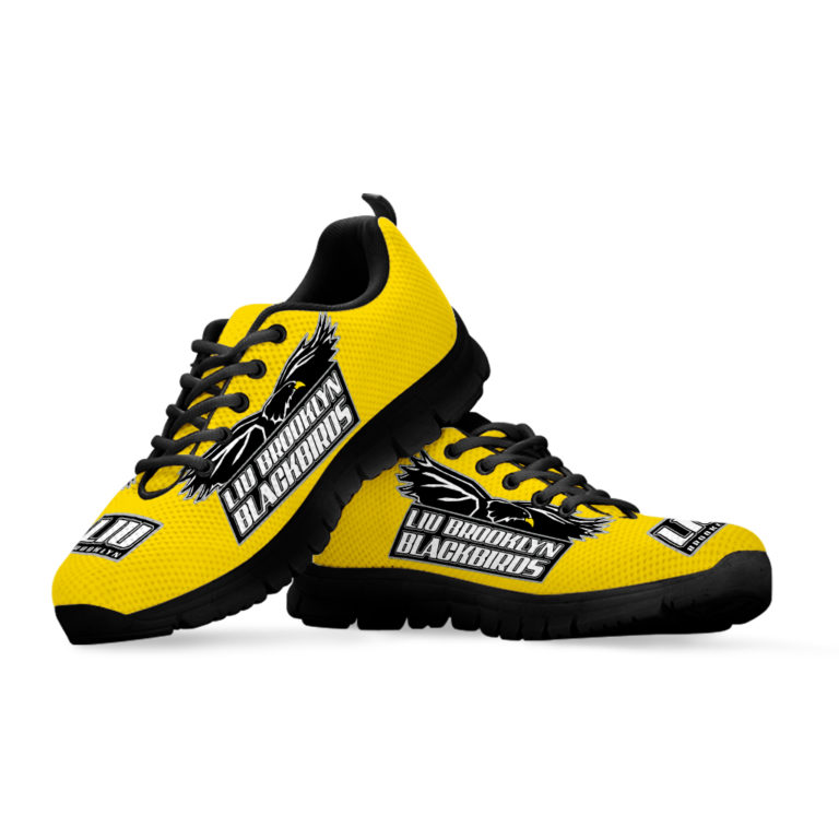 NCAA LIU Brooklyn Blackbirds Breathable Running Shoes – Sneakers