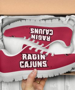 NCAA Louisiana Ragin’ Cajuns Breathable Running Shoes – Sneakers