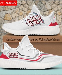 NCAA Louisiana Ragin’ Cajuns Yeezy Sneakers Boost