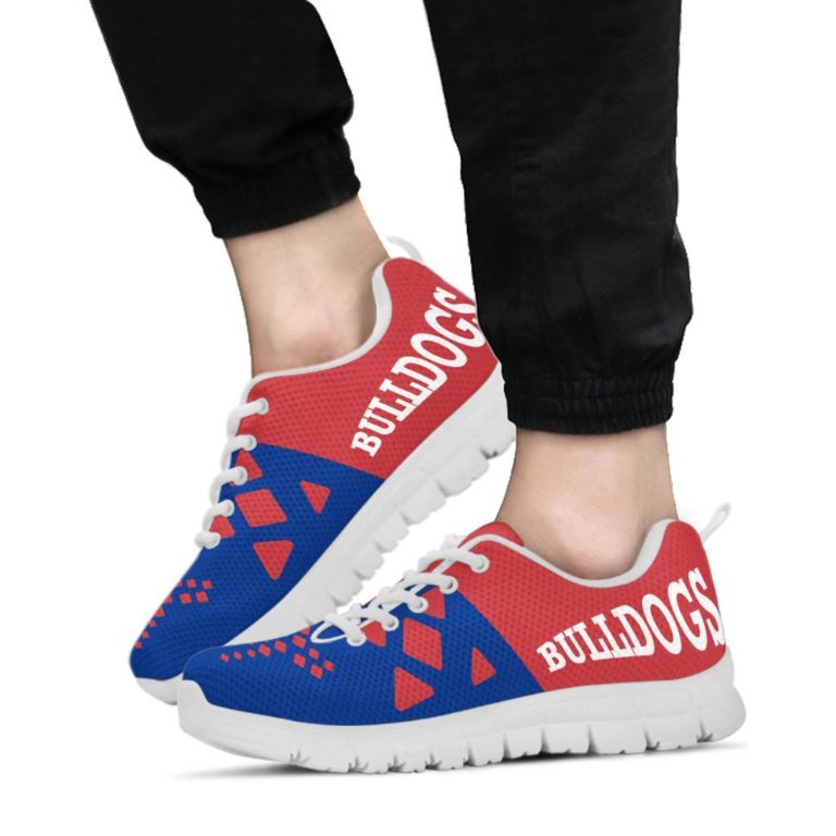 Louisiana Tech Bulldogs Breathable Running Shoes RBSNK214