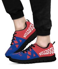 Louisiana Tech Bulldogs Breathable Running Shoes RBSNK214