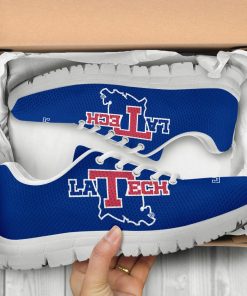 Louisiana Tech Bulldogs Breathable Running Shoes – Sneakers