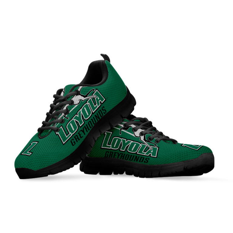 Loyola Greyhounds Breathable Running Shoes