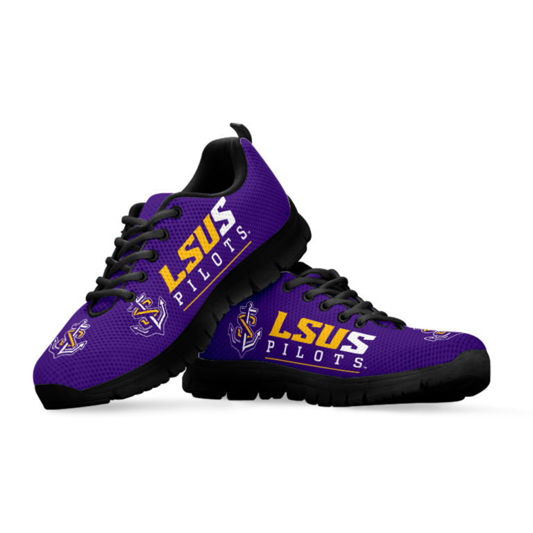 NCAA LSU Shreveport Pilots Breathable Running Shoes