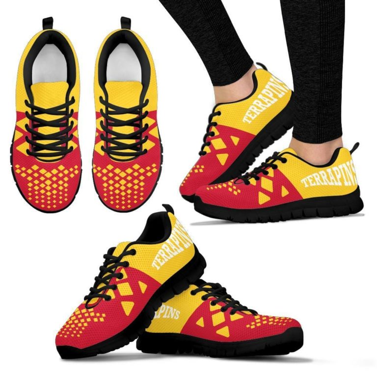 NCAA Maryland Terrapins Breathable Sport Shoes RBSNK214