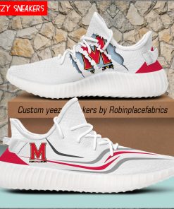 NCAA Maryland Terrapins Yeezy Sneakers Boost
