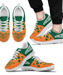Miami Hurricanes Breathable Running Shoes RBSNK217