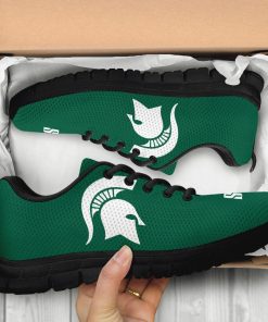 NCAA Michigan State Spartans Breathable Running Shoes – Sneakers