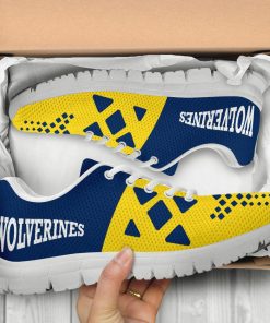 NCAA Michigan Wolverines Breathable Running Shoes RBSNK217