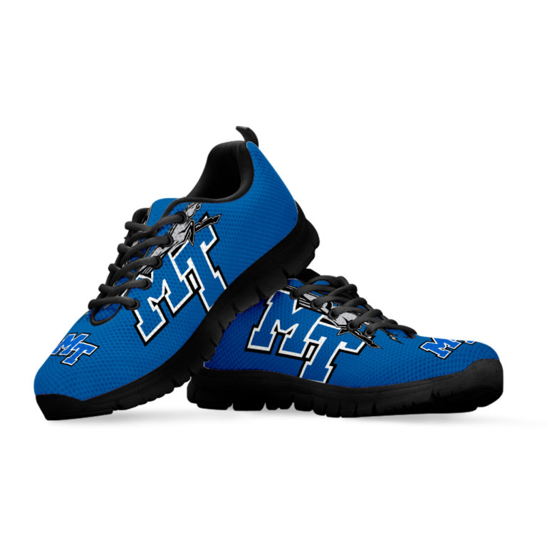 Mid. Tenn. St. Blue Raiders Breathable Running Shoes