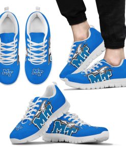 NCAA Middle Tennessee State Blue Raiders Breathable Running Shoes
