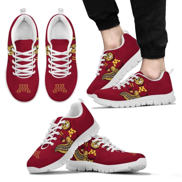 NCAA Minnesota Golden Gophers Breathable Running Shoes