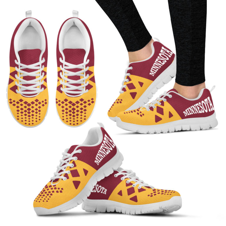 NCAA Minnesota Golden Gophers Breathable Running Shoes RBSNK214