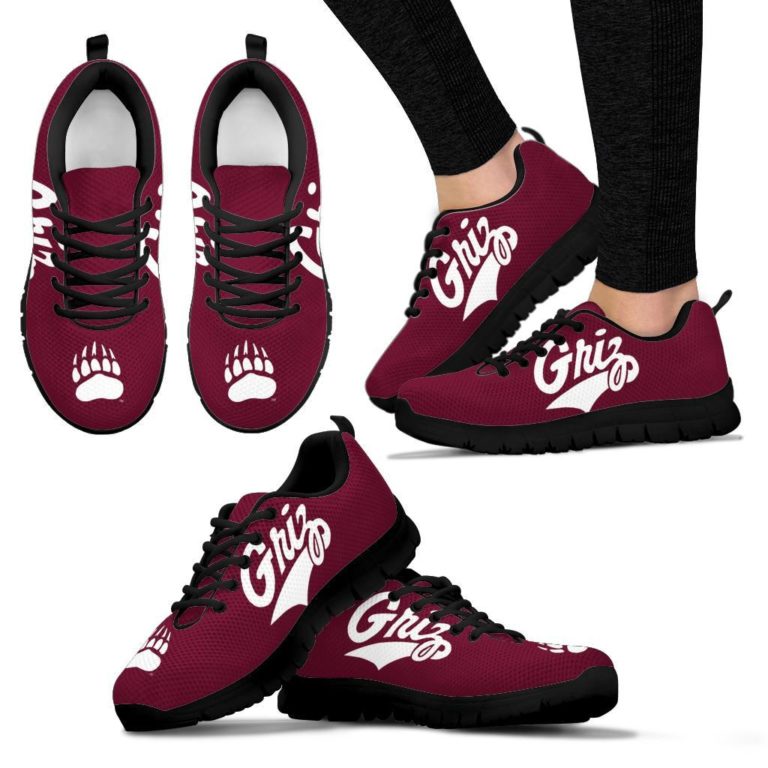 NCAA Montana Grizzlies Breathable Running Shoes