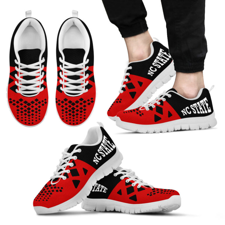 NCAA NC State Wolfpack Breathable Running Shoes RBSNK214