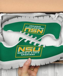 NCAA Norfolk State Spartans Breathable Running Shoes
