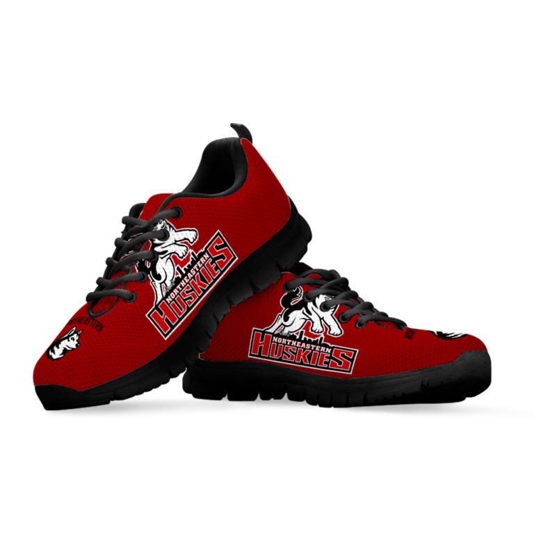NCAA Northeastern Huskies Breathable Running Shoes