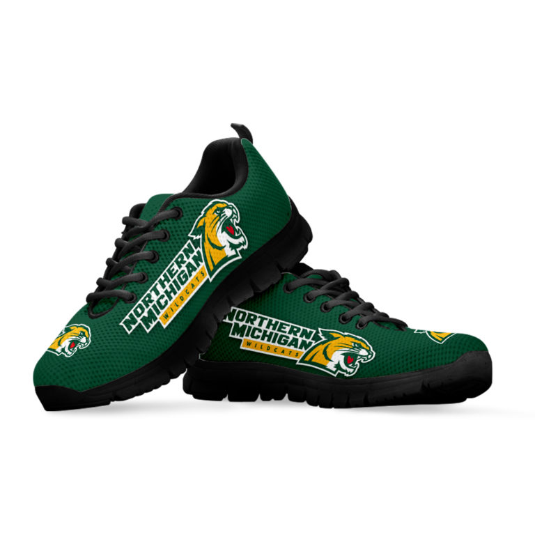 NCAA Northern Michigan Wildcats Breathable Running Shoes – Sneakers