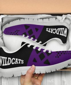 NCAA Northwestern Wildcats Breathable Running Shoes RBSNK217