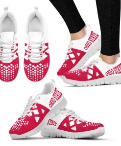 NCAA Ohio State Buckeyes Breathable Running Shoes RBSNK214