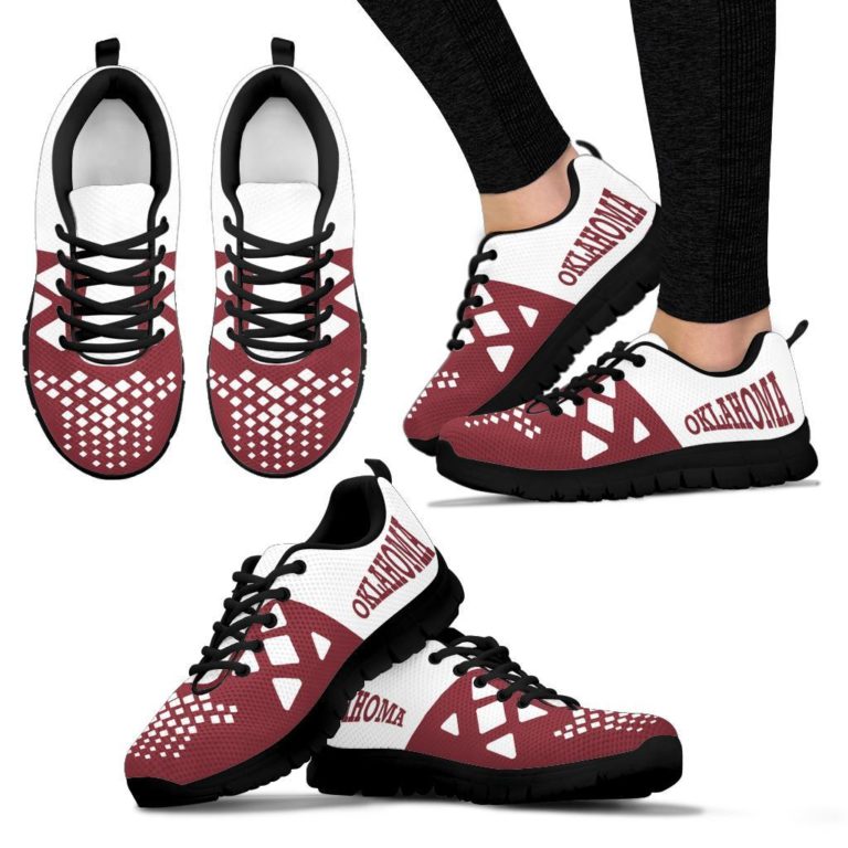 Oklahoma Sooners Breathable Running Shoes – Sneakers RBSNK214