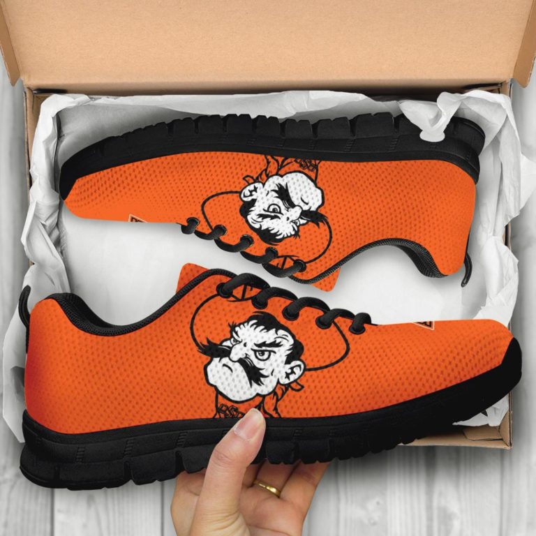NCAA Oklahoma State Cowboys Breathable Running Shoes