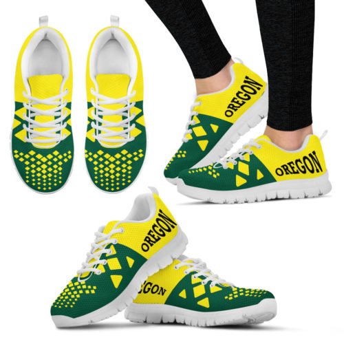 Oregon Ducks Breathable Running Shoes RBSNK214 RobinPlaceFabrics