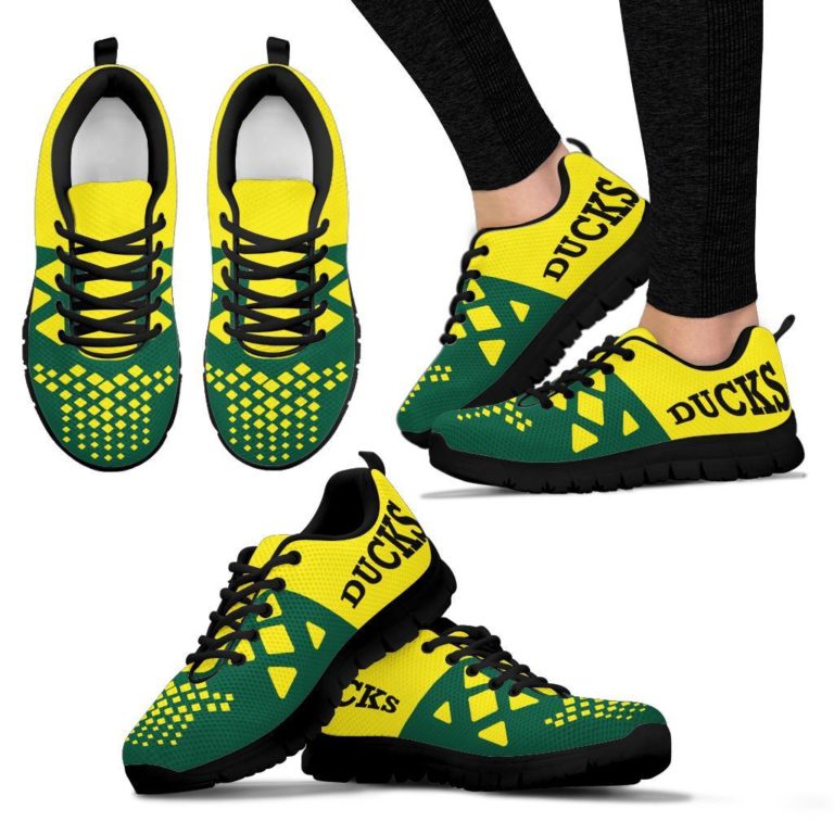 NCAA Oregon Ducks Breathable Running Shoes – Sneakers RBSNK214