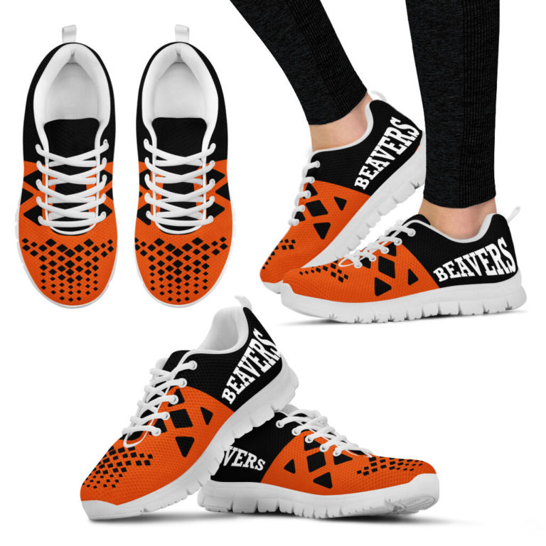 Oregon State Beavers Breathable Running Shoes RBSNK214
