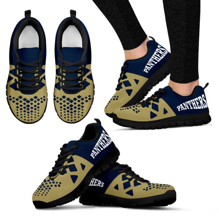NCAA Pittsburgh Panthers Breathable Running Shoes RBSNK214