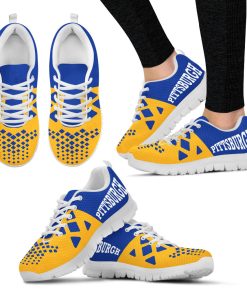 NCAA Pittsburgh Panthers Breathable Running Shoes – Sneakers RBSNK214