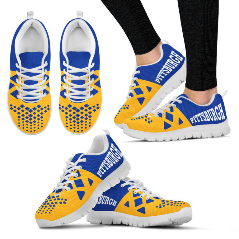NCAA Pittsburgh Panthers Breathable Running Shoes – Sneakers RBSNK214