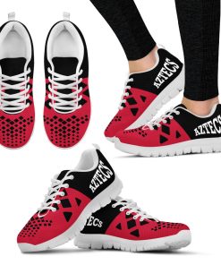 NCAA San Diego State Aztecs Breathable Running Shoes RBSNK214