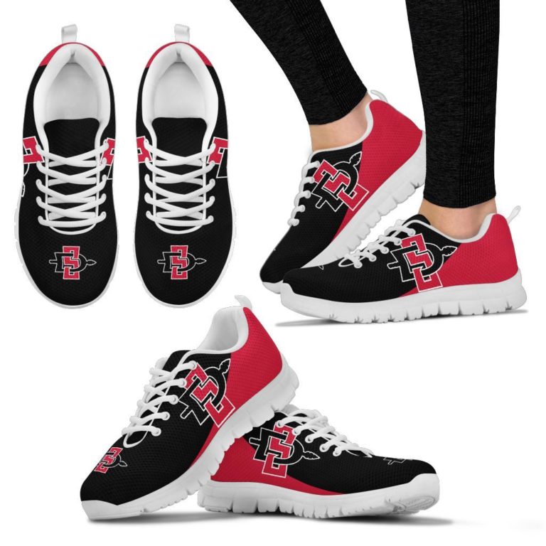 NCAA San Diego State Aztecs Breathable Running Shoes – Sneakers