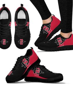 NCAA San Diego State Aztecs Breathable Running Shoes – Sneakers