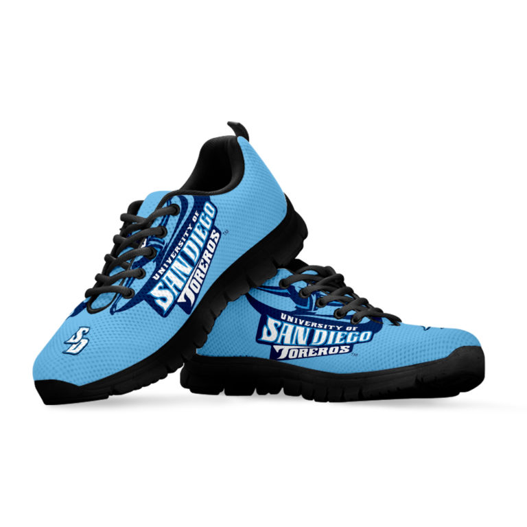 San Diego Toreros Breathable Running Shoes