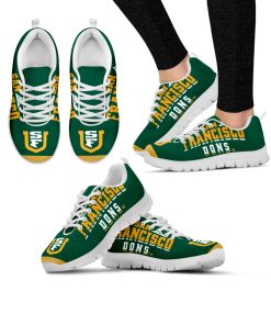 NCAA San Francisco Dons Breathable Running Shoes – Sneakers