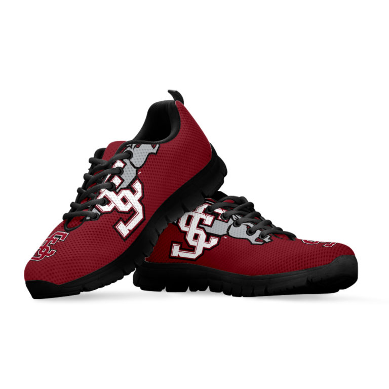 Santa Clara Broncos Breathable Running Shoes