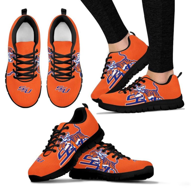 NCAA Savannah State Tigers Breathable Running Shoes – Sneakers