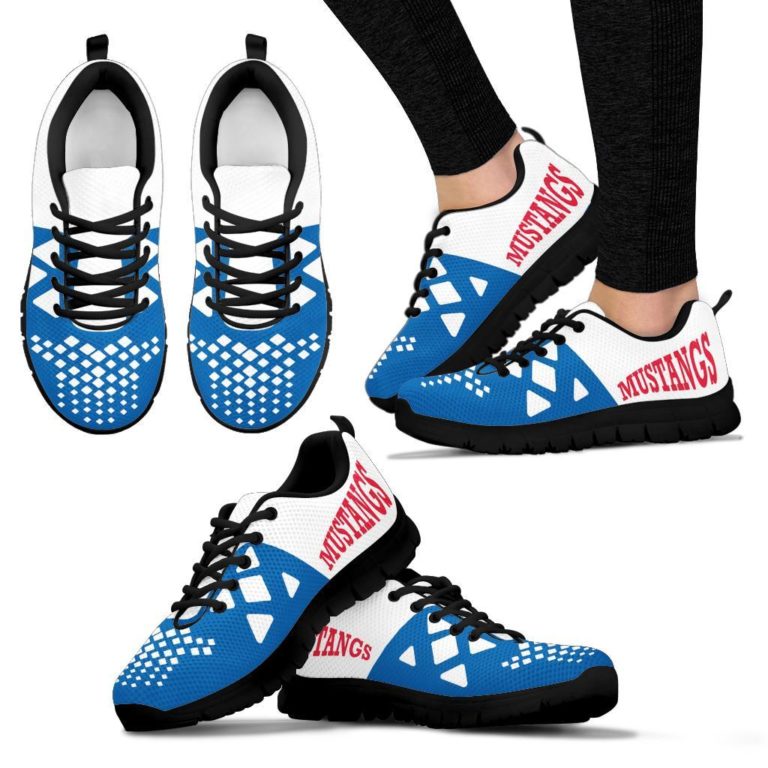 SMU Mustangs Breathable Running Shoes – Sneakers RBSNK214