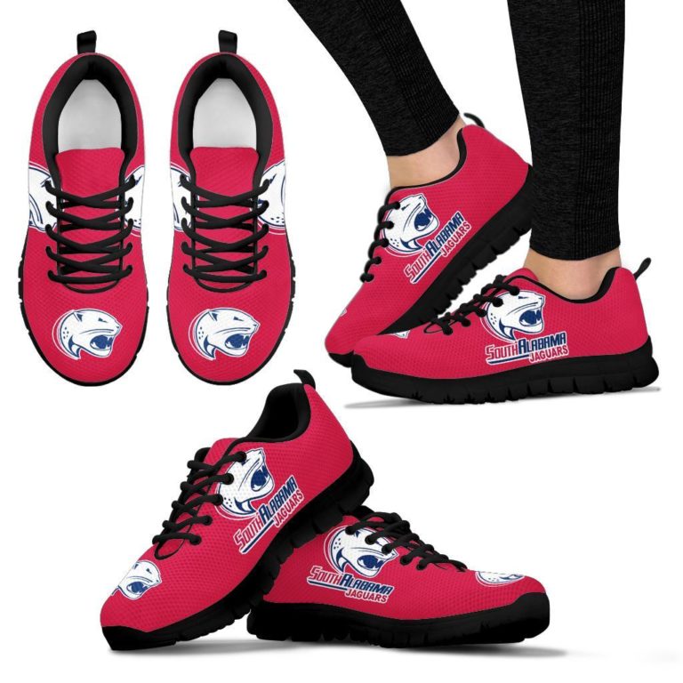South Alabama Jaguars Breathable Running Shoes