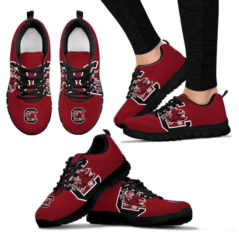 NCAA South Carolina Gamecocks Breathable Running Shoes
