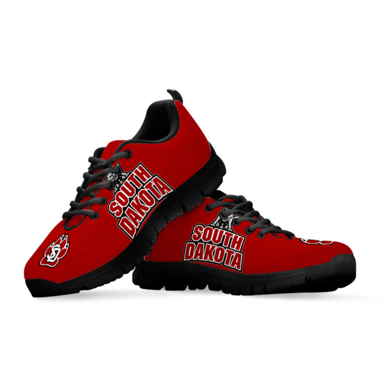 South Dakota Coyotes Breathable Running Shoes