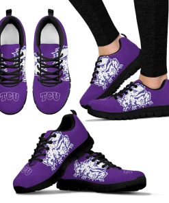 NCAA TCU Horned Frogs Breathable Running Shoes